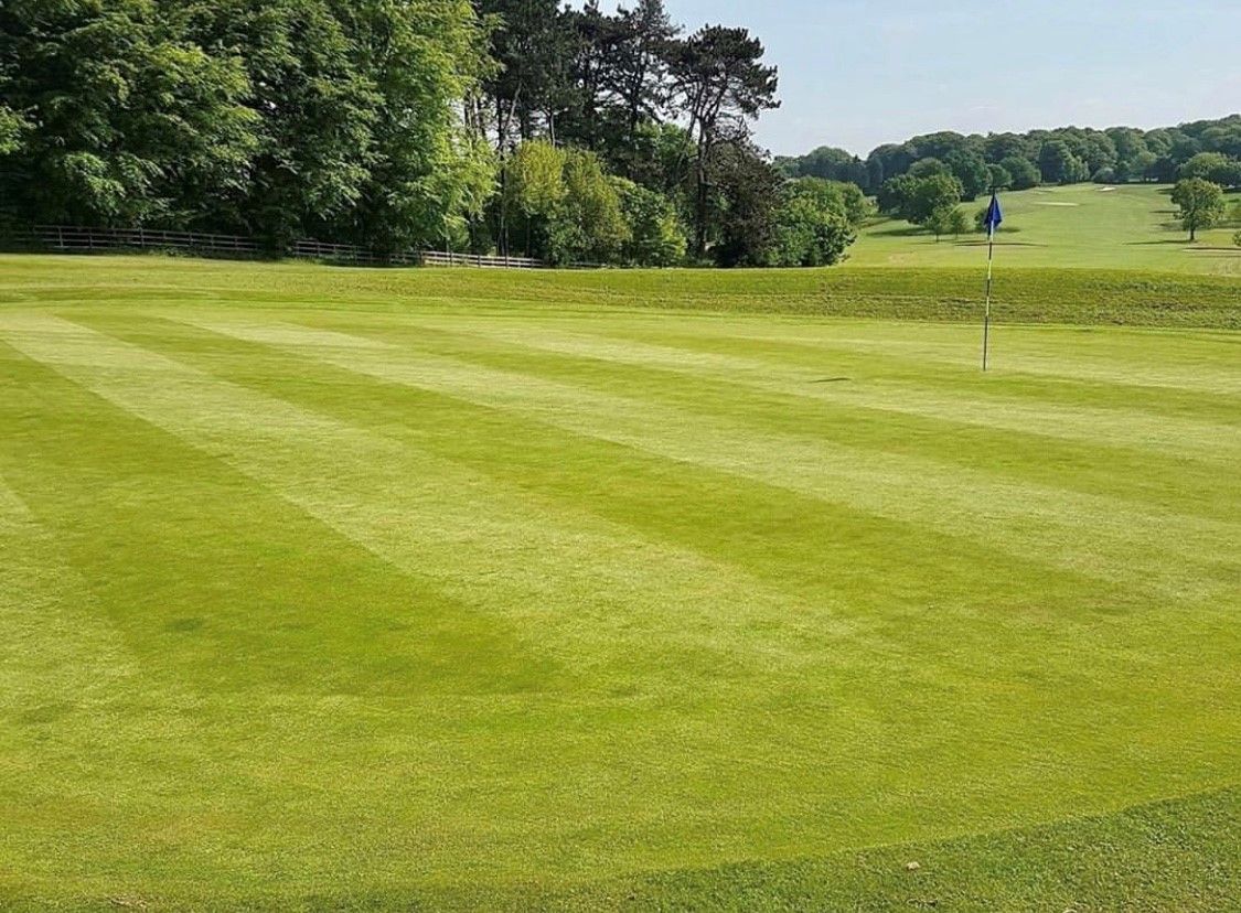 MorleyHayes's tweet photo. Our #greens are looking great in the #Septembersunshine after a double verti cut! To book a round of #golf on the 18 hole #ManorCourse or 9 Hole #TowerCourse @MorleyHayes call 01332 782000 or visit: https://t.co/gLo8Tt5boc. Picture courtesy of our head #greenkeeper Chris! https://t.co/IpWKvUQh5t