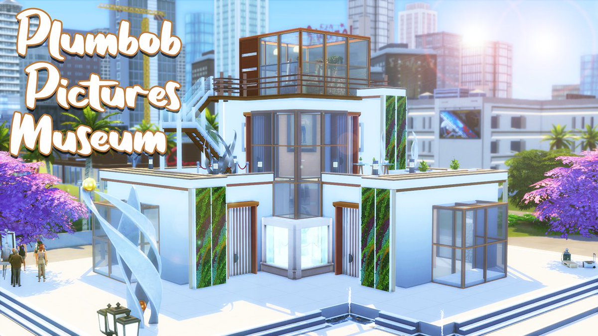 SimBunnieRG's tweet photo. New Plumbob Pictures Museum! | The Sims 4: Stop Motion // Speed Build (N... https://t.co/brLLRTnc1b via @YouTube 
#ShowUsYourBuilds #PlumbobPicturesMuseum #TheSims4 #NoCC #StopMotion #ts4 https://t.co/SFlRGKK6ce