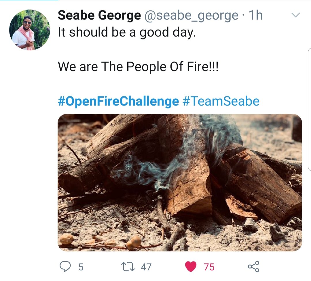 Rre_Malabola's tweet image. We don't need any other sign more than this to know who gonna win ! 😂

#OpenFireChallenge