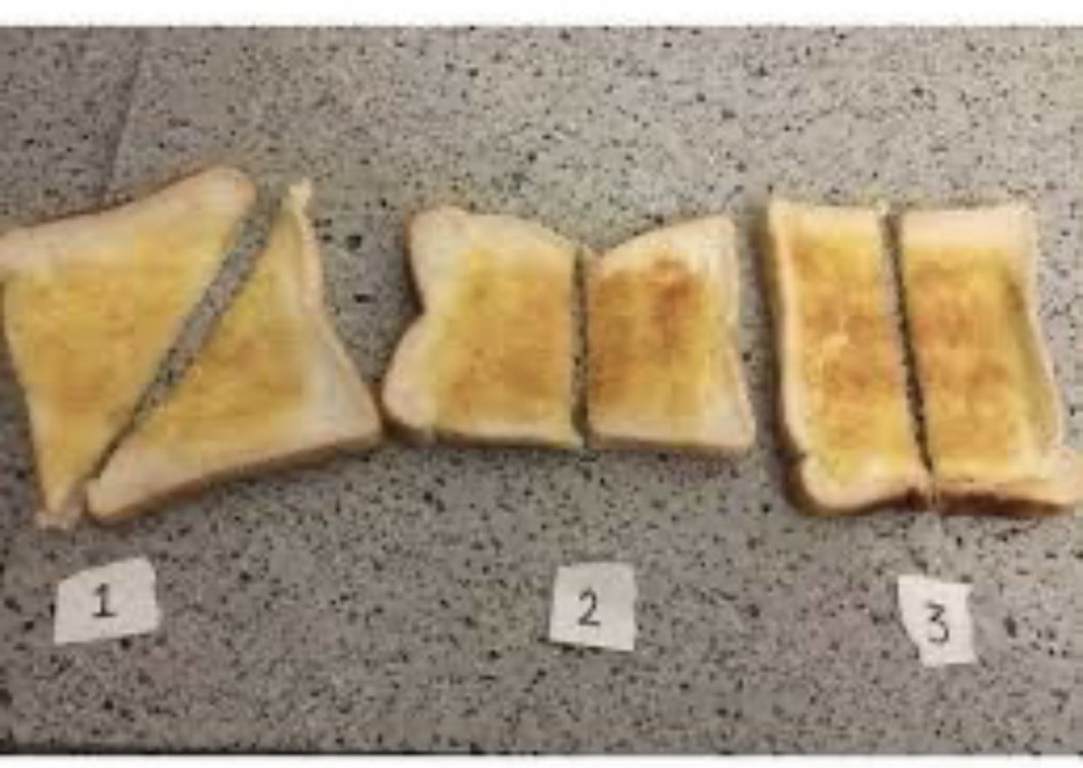 Sunday Morning toast is there a right/wrong way to cut toast?? 🤷‍♂️