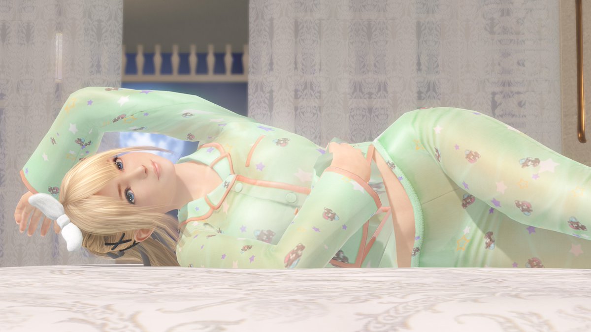 nu_nu_Marie's tweet photo. パジャマリーちゃん✨🛏️┌(~ω-☓┌)―　#DOAXVV https://t.co/loiTaW1Pal