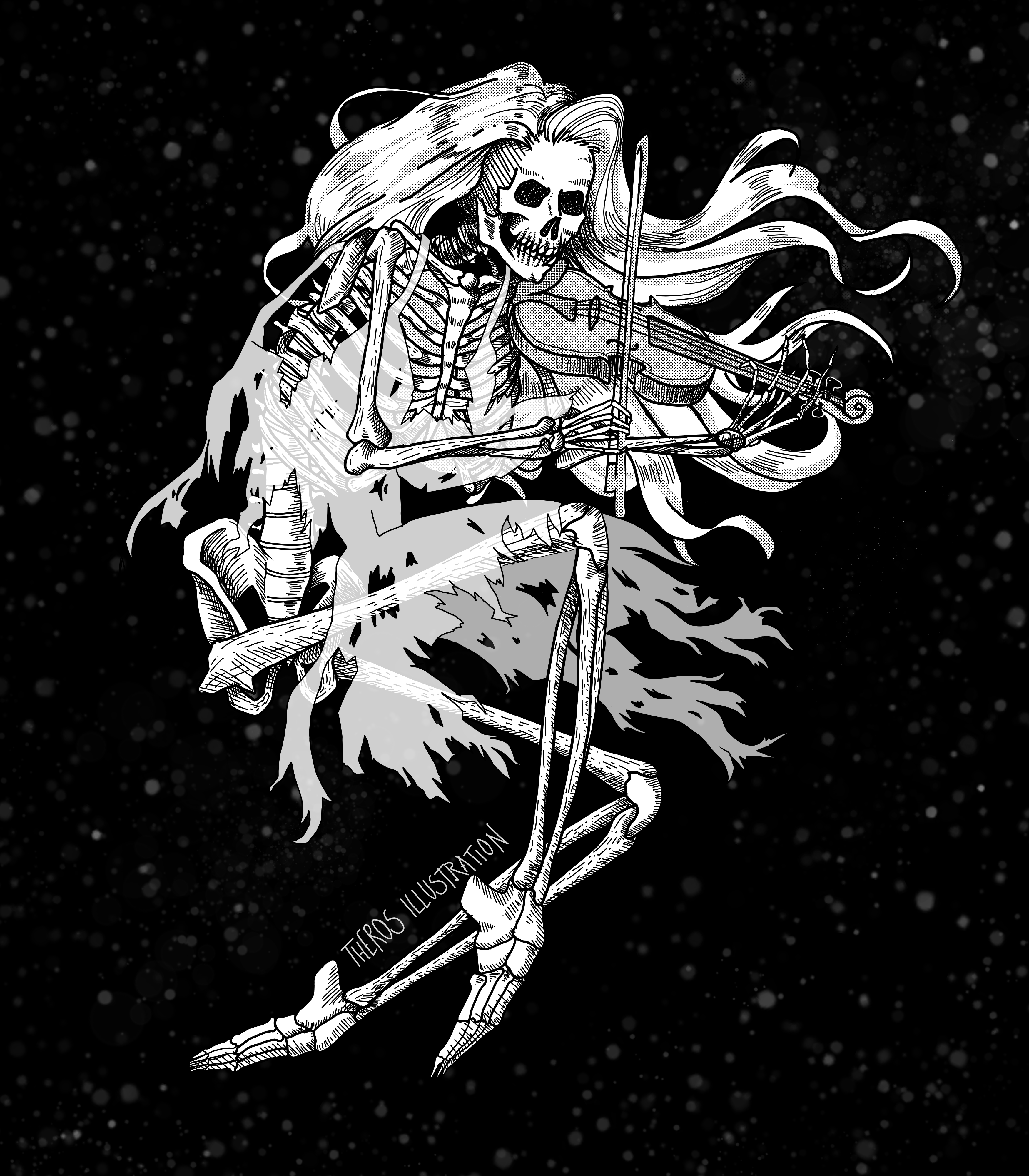 Skeleton violin 2024