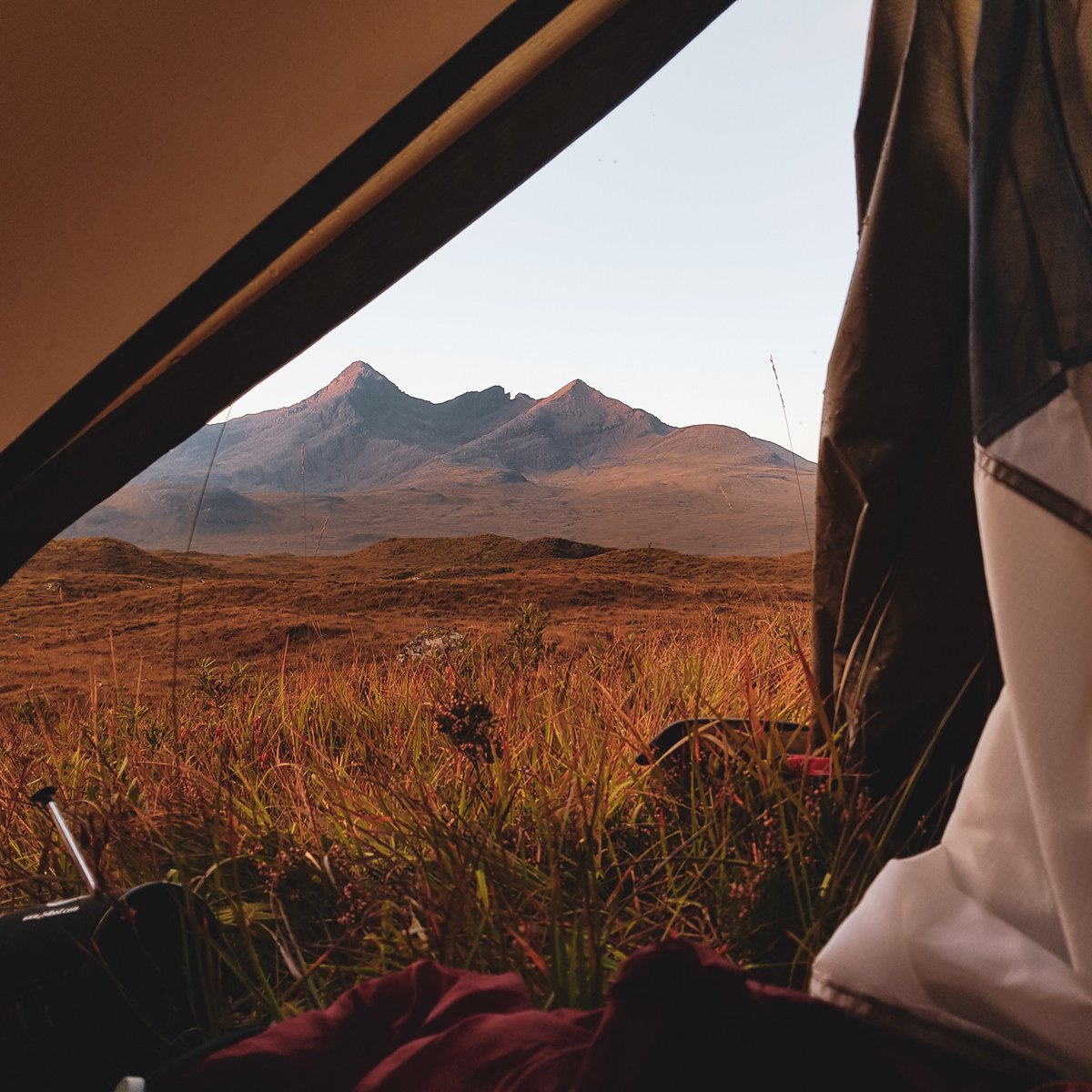Waking up to the Cuillin. 

#TentViews #IsleofSkye