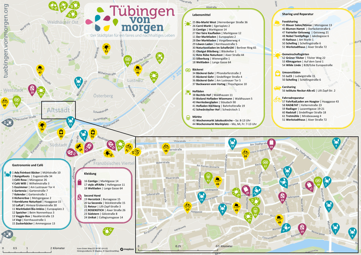 bildungsagenten's tweet photo. #Tübingen hat jetzt auch einen #Stadtplan #vonmorgen🗺️, #Corona-optimiert zum selbst ausdrucken! Du kannst das pdf hier direkt runterladen. 
👉https://t.co/C0TlkVrJgz

@BorisPalmerOB  #Konsumführer #Nachhaltigkeitskarte #Transformation #Bio #Gemeinwohl https://t.co/ilWQmmF0h9