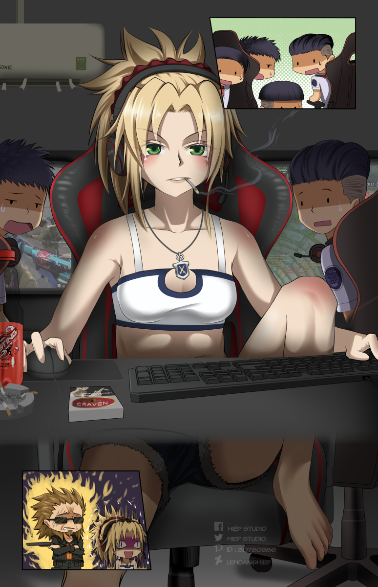 Hiep Studio Mordred Cyber Cafe 漫画 モードレッド モードレッド Fate Fate Grandorder Fate Apocrypha ゲーム アオザイ ベトナム 獅子劫界離 T Co Xqydy6wszn T Co Mziarrfdse Twitter