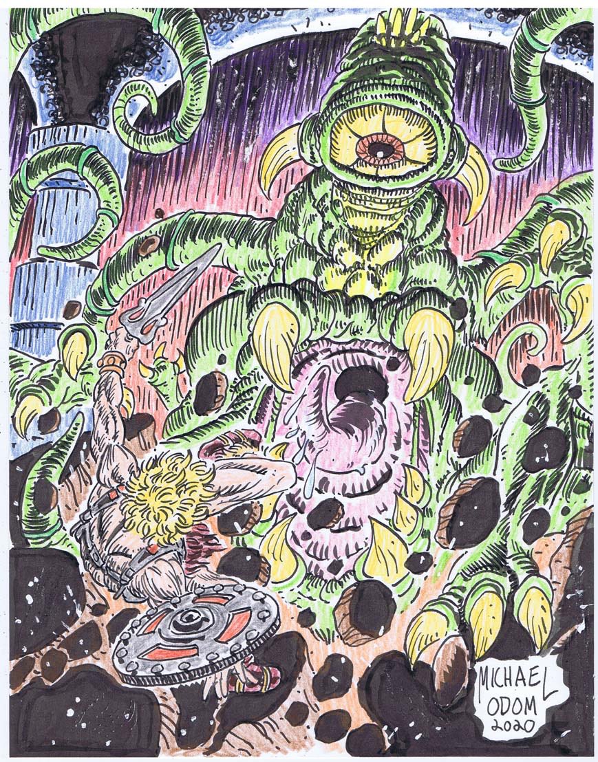 MOTUdrawing's tweet photo. The Art of @MichaelOdomArt 
#MOTUdrawingchallenge 

September 2020 
Week 73 💥Green Goddess

Bonus: 💥The Sleeping Beast

Week 74 💥Sea Hawk 

Bonus: 💥The Masks of Power

#masksofpower #seahawk #goddess #sleepingbeast #heman #motuart #mastersoftheuniverse https://t.co/JY2PtDMs6g