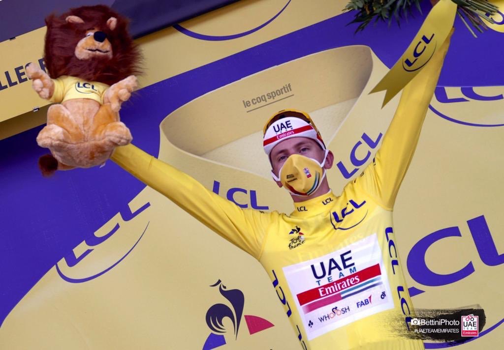Sportscience_sa's tweet photo. TOUR DE FRANCE 2020 💥

A huge congrats to @Pelotrain and the @science2sport team, @JeroenSwart and @AdrianoRotunno from @CapeSportsMed and @TeamUAEAbuDhabi for an incredible @LeTour 2020 win. 

Incredibly proud of SSISA’s role (@warwick_cross) in this phenomenal performance. https://t.co/ho98r6lt5I
