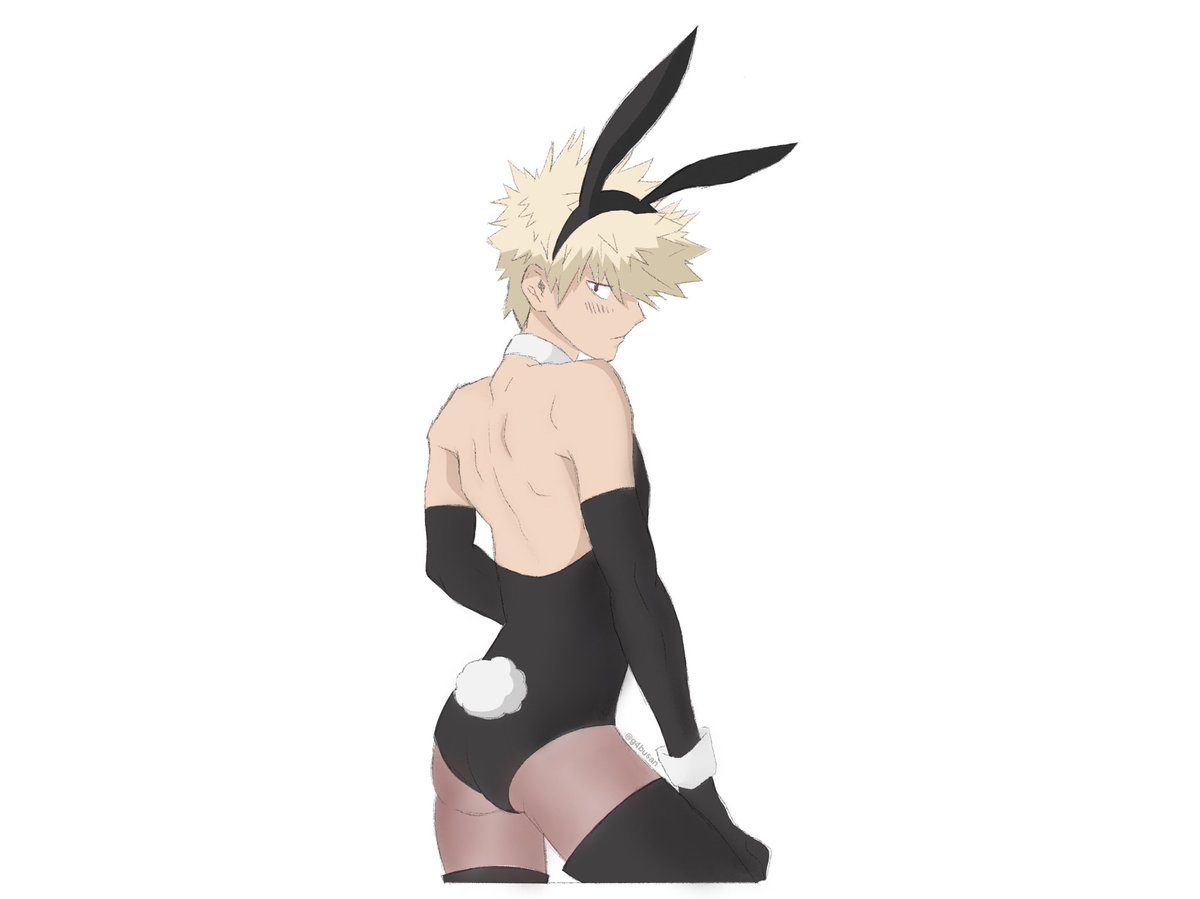 g4busan's tweet photo. BUNNY BAKUGOU BUNNY BAKUGOU #art https://t.co/sKJcrVLN4z
