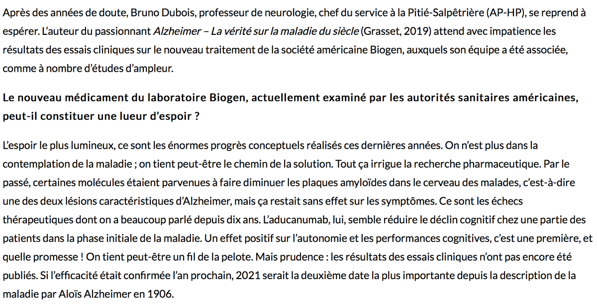 Notre objectif est de poser un diagnostic le plus tôt possible". TOUTES CES CONNERIES REPETEES CENT FOIS, basées sur quoi?