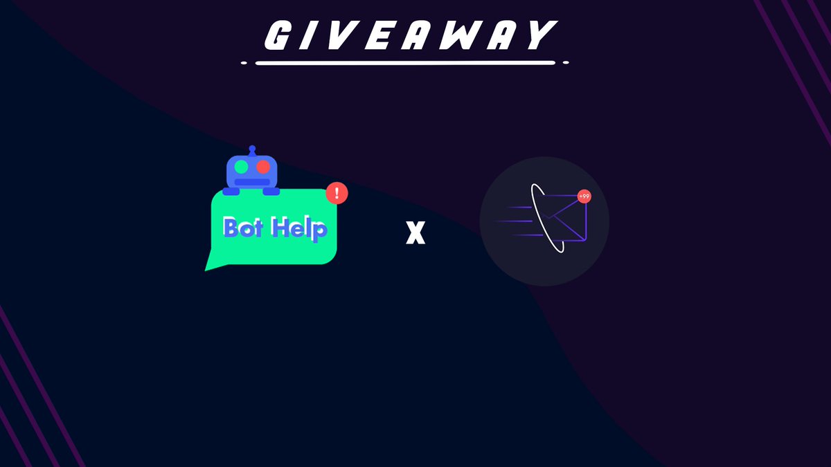 Bot__Help's tweet image. 🎉GIVEAWAY🎉

1 x 1 mois gratuit chez @Bot__Help 
1 x 1 mois gratuit chez @DispurGen 

🌐Follow @DispurGen et @Bot__Help 
🔁Retweet 
⤵️Tag un ami en commentaire 

Tirage au sort dans 24 heures 

Bonne chance ⭐️