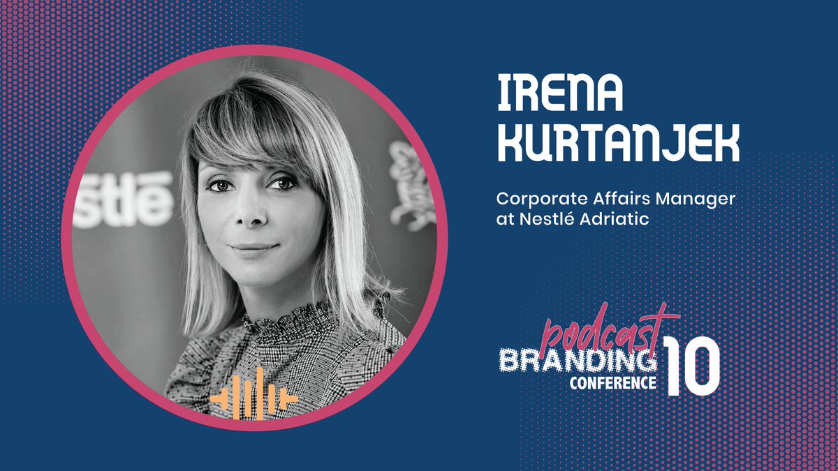brandingconf's tweet photo. U drugoj podcast epizodi BK Online Week, Irena Kurtanjek, Corporate Affairs Manager kompanije Nestlé Adriatic, razgovarat će o tome kako se FMCG industrija nosi sa trenutačnom krizom.

Epizoda je dostupna putem Apple, Google i Spotify platforme. https://t.co/pm2yvmnJFw