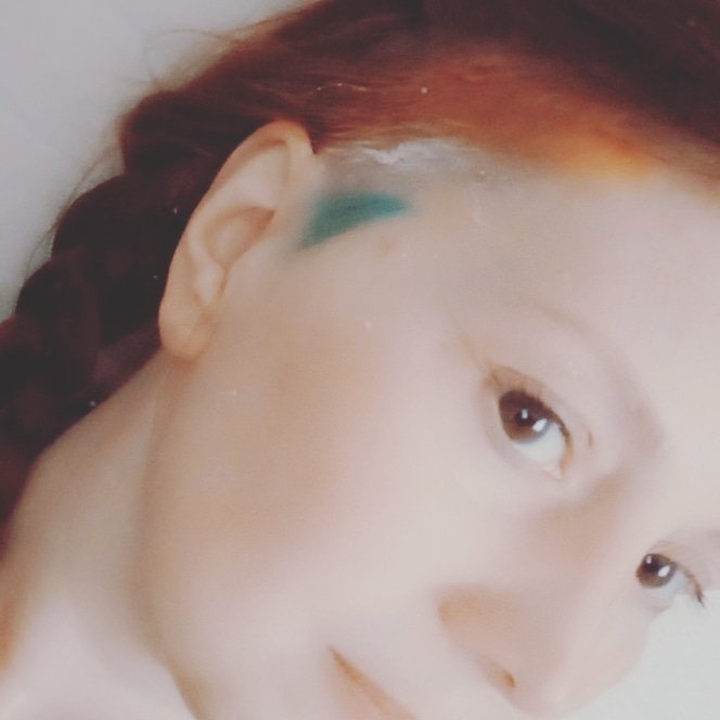 Lionessed71's tweet image. #sundays are there 4 doing your #hair 😁 #sidecut and #color #hairchalk #irelandlover