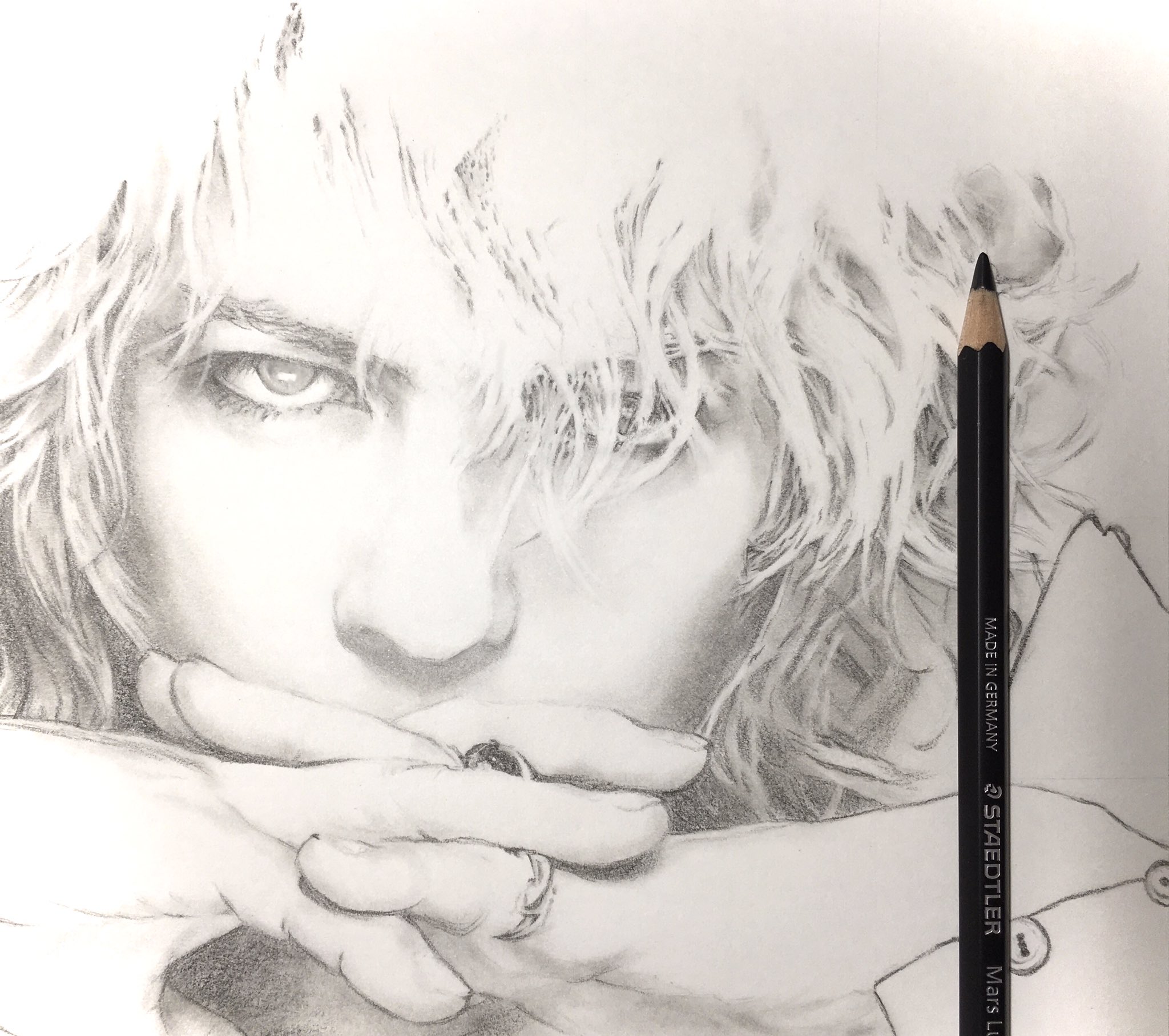 Aya Hydeさんの絵を描いてます Jekyll Amp Hyde Live 初日から 2週間経ちましたね 笑顔で次のバトンに 繋がりますように Hyde Jekyllandhyde Illustration 絵 イラスト 鉛筆画 T Co Mrvkpheiqx Twitter