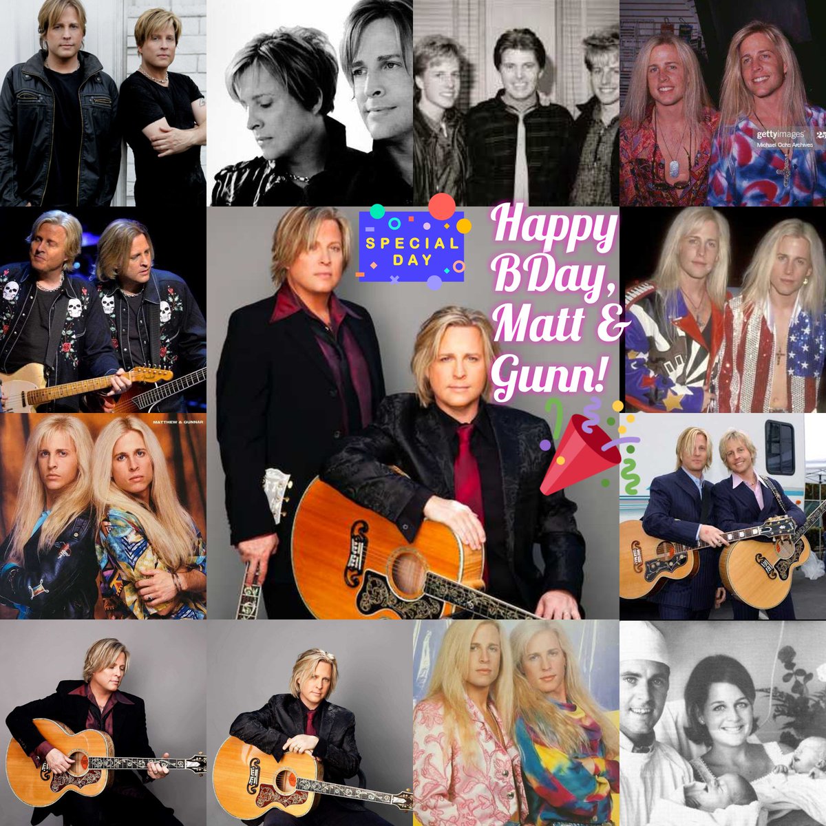 Happy Birthday @MatthewandGun (20.09.1967 🇺🇸) 🎁🎁🎂🎂🎉🎉🥂❤️❤️😎😎🎵🎶🎵🎶🎤🎤🎸🎸🤘🏻🤘🏻

#matthewnelson #gunnarnelson #nelson #nelsontwins #twins #matthewandgunnarnelson #happybirthday #rockstars #rickynelson #happybirthdaymattandgunnarnelson