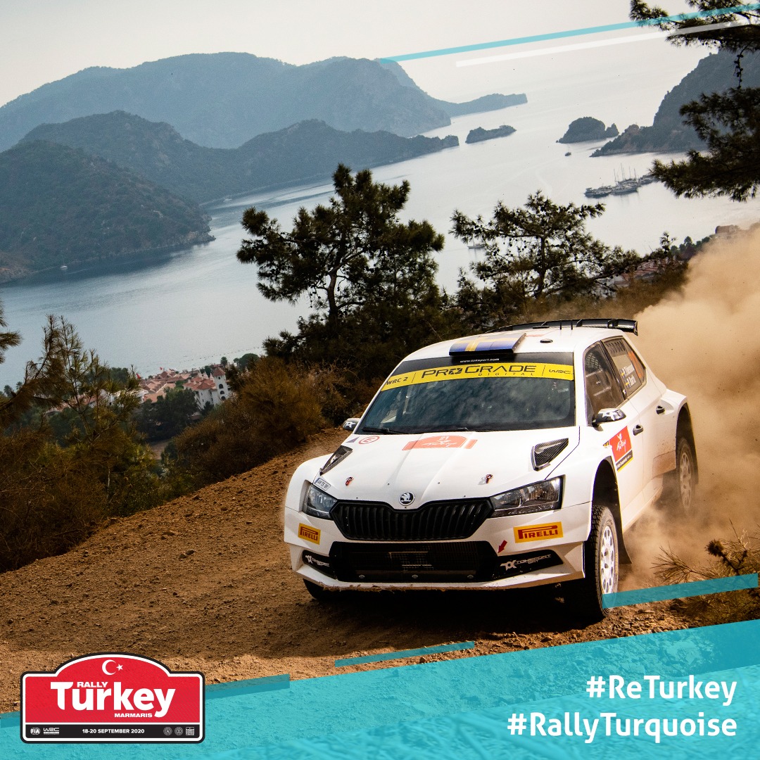 rallyturkey's tweet photo. Türk takım Toksport WRT adına yarışan 🇸🇪 Pontus Tidemand #WRC2 kategorisinde zafere ulaşan isim oldu. İkinci Fransız sürücü 🇨🇵 Fourmaux olurken üçüncü 🇧🇻 Brynildsen oldu.

#RallyTurquoise #RallyTurkey #ReTurkey #WRC2 #goturkey @GoTurkey https://t.co/Sf8VWoevKC