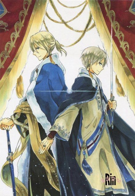 Monnyade0420 イザナ殿下&ゼン殿下 #赤髪の白雪姫 フフフ…ハハハ