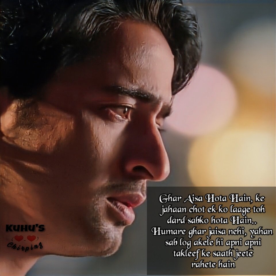 Because, on that time, He was the only one of RV family Who stood against the wrong things. Bt his pain Which He had never shown to others  @Shaheer_S  #ShaheerSheikh #ShaheerAsAbir