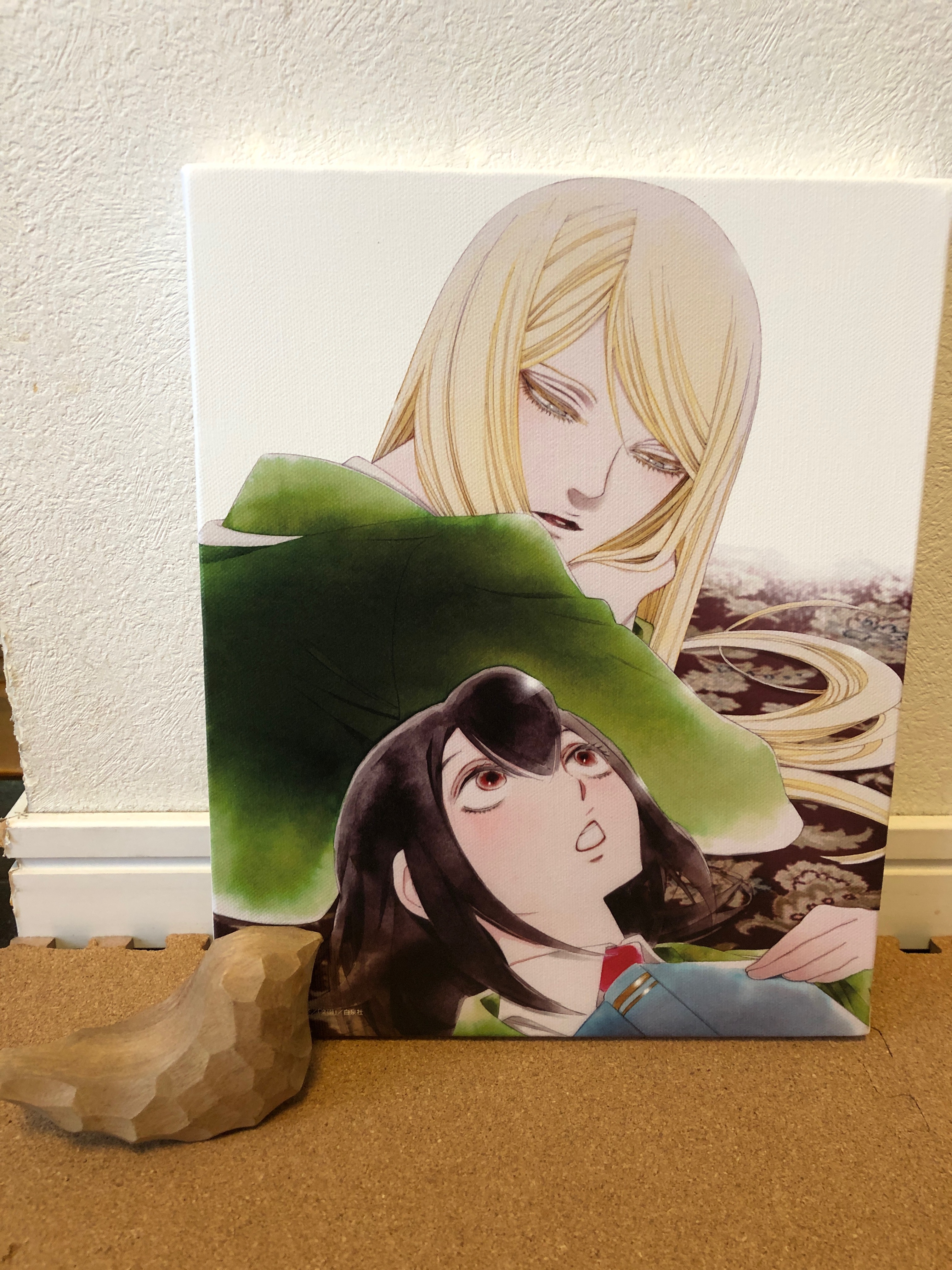 楽園展　中村明日美子　メジロバナの咲く　キャンバスアート　B 中村明日美子お知らせ（公式） on X: 
