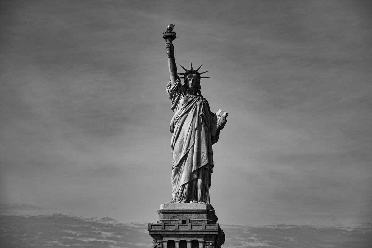 JH90Photography's tweet photo. Statue of Liberty, in New York, USA. #statueofliberty #statueof #newyorkcity #newyork #newyorkcity #usa #america #unitedstates #unitedstatesofamerica #nycbuildings #architecture #blackandwhite #blackandwhitephotography #monochromeblackandwhite #monochrome #monochromephotography https://t.co/1T1IkWrBd7