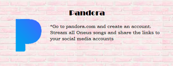 Pandora (Currently available only in US)Create an account: http://pandora.com  #원어스  #ONEUS  @official_ONEUS