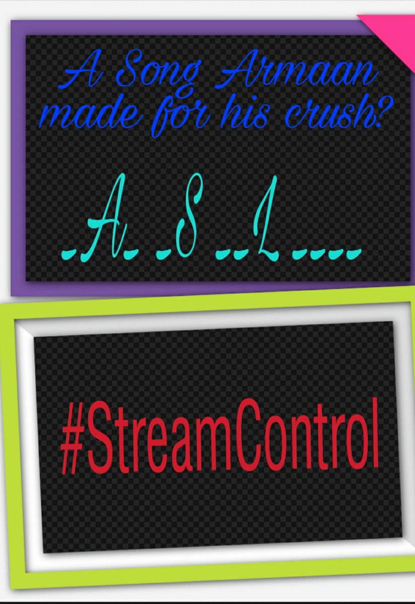 agarwalnidhu12's tweet image. It&apos;s #Besabriyaan for previous riddle here is another one 
 #StreamControl hope u guys r having fun