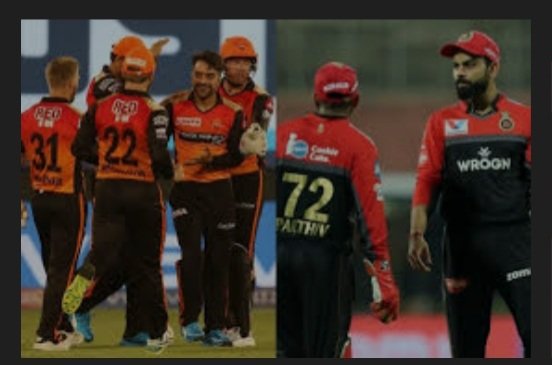 Sairohithkumar2's tweet image. A Bigmatch in @dream11ipl2020 between the teams @SunRisers and @RCB coming up tommarow