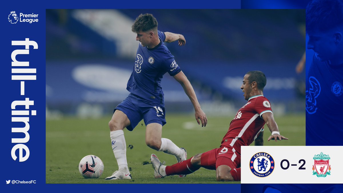 It's all over at the Bridge. Liverpool take the points. 🔵 0-2 🔴 #CHELIV