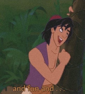 aladdin talking about christen; a thread