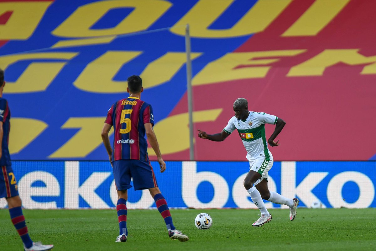 O_Mfulu's tweet photo. Último partido de pretemporada ayer, gran trabajo 💪🏾💚 #MuchoElche @elchecf https://t.co/i0lo8VSjZm