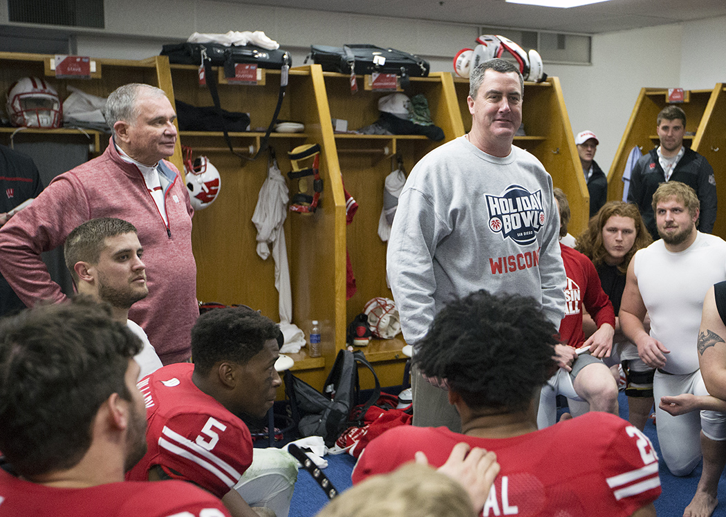 BadgerFootball's tweet image. Our hearts are heavy today.

We lost a friend. A mentor. A confidant. A fan.

A TRUE BADGER.

We'll miss you, Father Mike.
