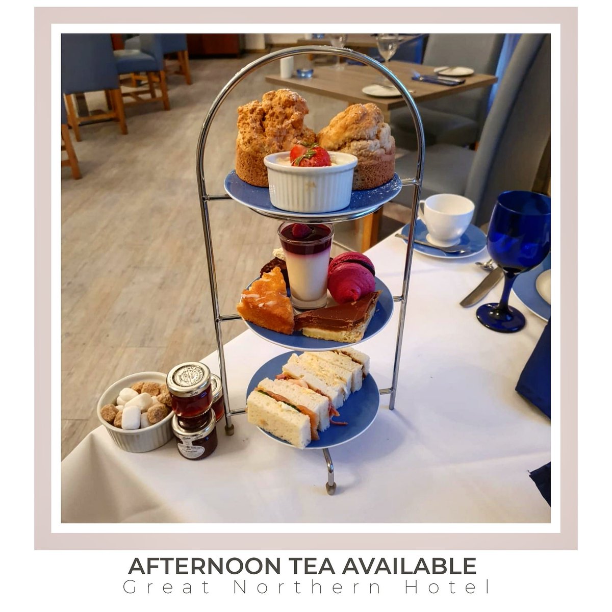Book your Afternoon Tea!
We have several different options including afternoon tea for kids! What a treat!

Our Afternoon Tea is available Wednesday - Sunday and pre-booking is essential!

Get in touch for more information!