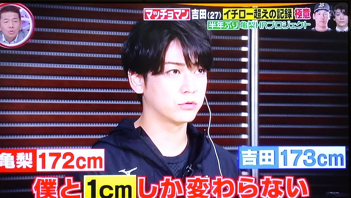 Kc ヒカリ オリックスの吉田選手を取材 身長は近いけどやっぱり体型ハンデは筋肉つけないと首位打者できないよねー でも亀ちゃんにはマッチョマンにならなくて程よいしなやかな筋肉のままでいてほしいな このキャップほしい 亀梨和也 Kc ヒカリ オリックスの吉田選手を取材 身長は近いけどやっぱり体型ハンデは筋肉つけないと首位打者できないよねー でも亀ちゃんにはマッチョマンにならなくて程よいしなやかな筋肉のままでいてほしいな このキャップほしい 亀梨和也