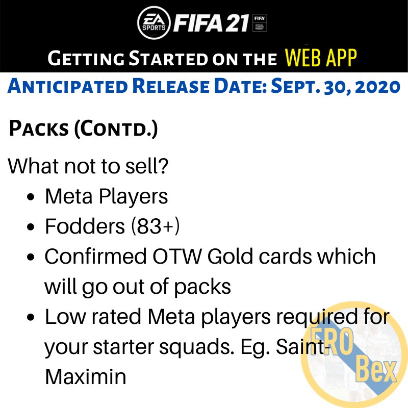 EAFC 24 News on X: FUT Companion App Update is Live!! #FIFA21