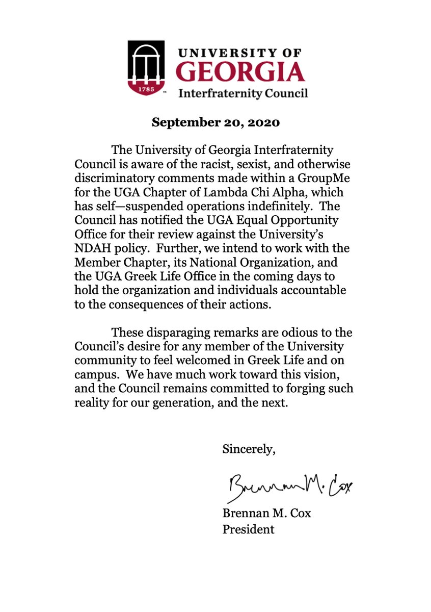 UGA IFC (@uga_ifc) on Twitter photo 