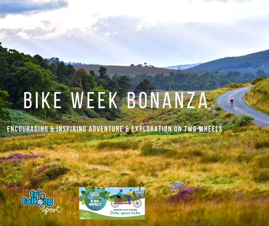 #BikeWeek2020 is underway taking place until Sunday 27th September.  If you are looking for some inspiration to jump on your bike or seeking opportunities to take your cycling to the next level, check out the #TriTalkingSport Bike Week Bonanza bit.ly/RITTSBWEEK
