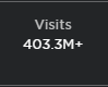 We just hit two unbelievable milestones! 1 million members have joined the BlockZone group and we reached 400M total visits in AFS! We couldn't have reached this without your support. Thank you so much. Enter code "milestones" for 20k Chikara shards! (Code Expires in 1 Week)