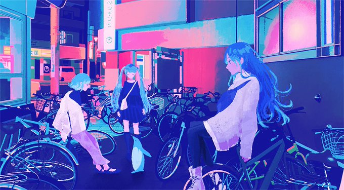 「自転車 立つ」のTwitter画像/イラスト(古い順)
