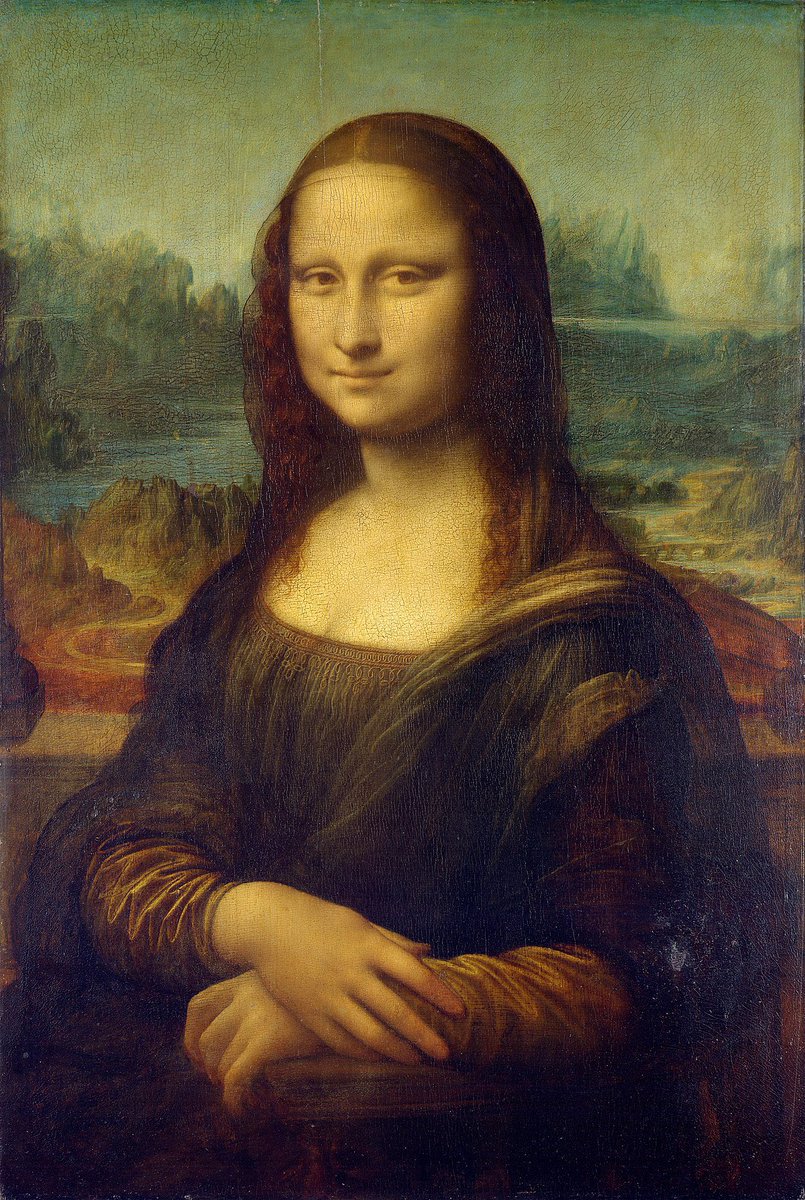 why mona lisa was a furry —— a thread :