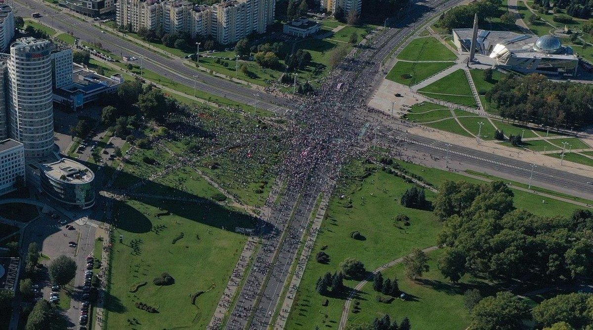 Протесты и задержания в Минске. 20.09.2020 