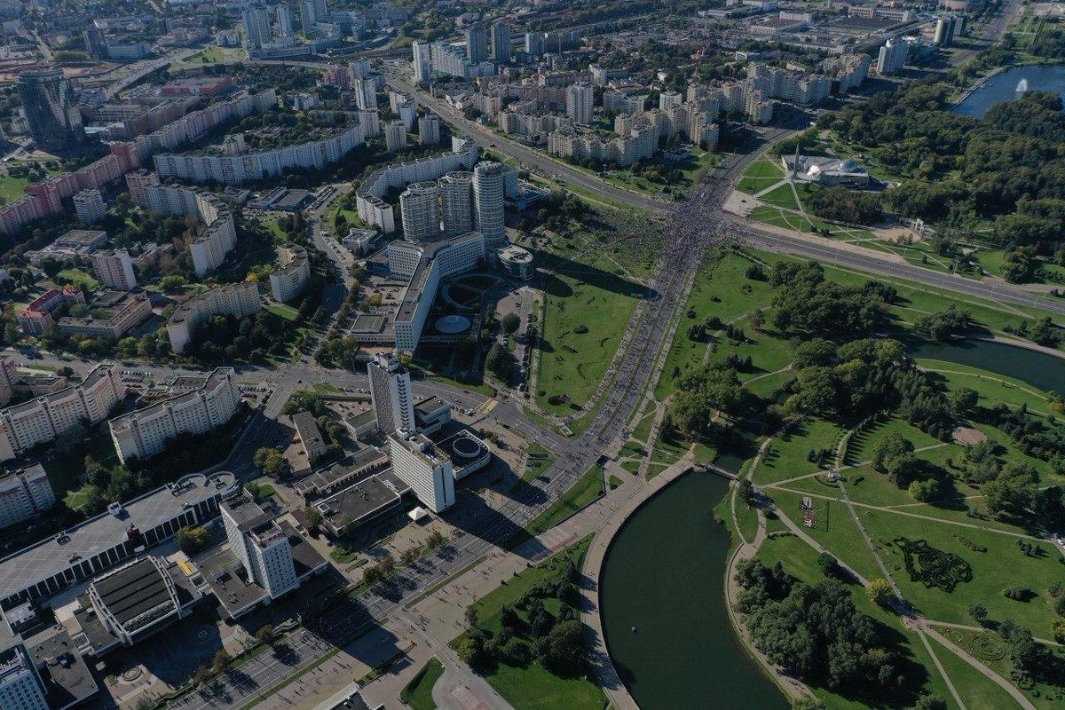 Протесты и задержания в Минске. 20.09.2020 