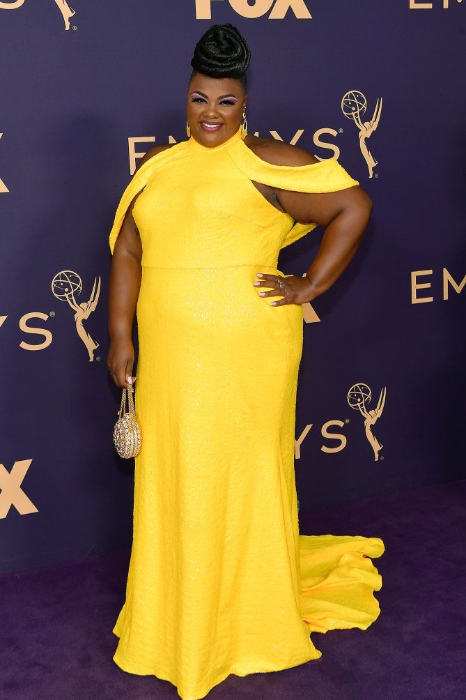 Host of this year's Creative Arts Emmys. An Emmy nominee herself for Netflix's Nailed It, actor, comedian, television host, podcaster & writer...Nicole Byer.