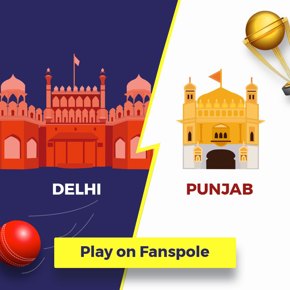 fanspole's tweet photo. DEL vs PUN starts in 30 mins. Update your teams and get ready to compare your teams live for the match only on https://t.co/ux8dEL3SqF https://t.co/XbGPKqia8Y