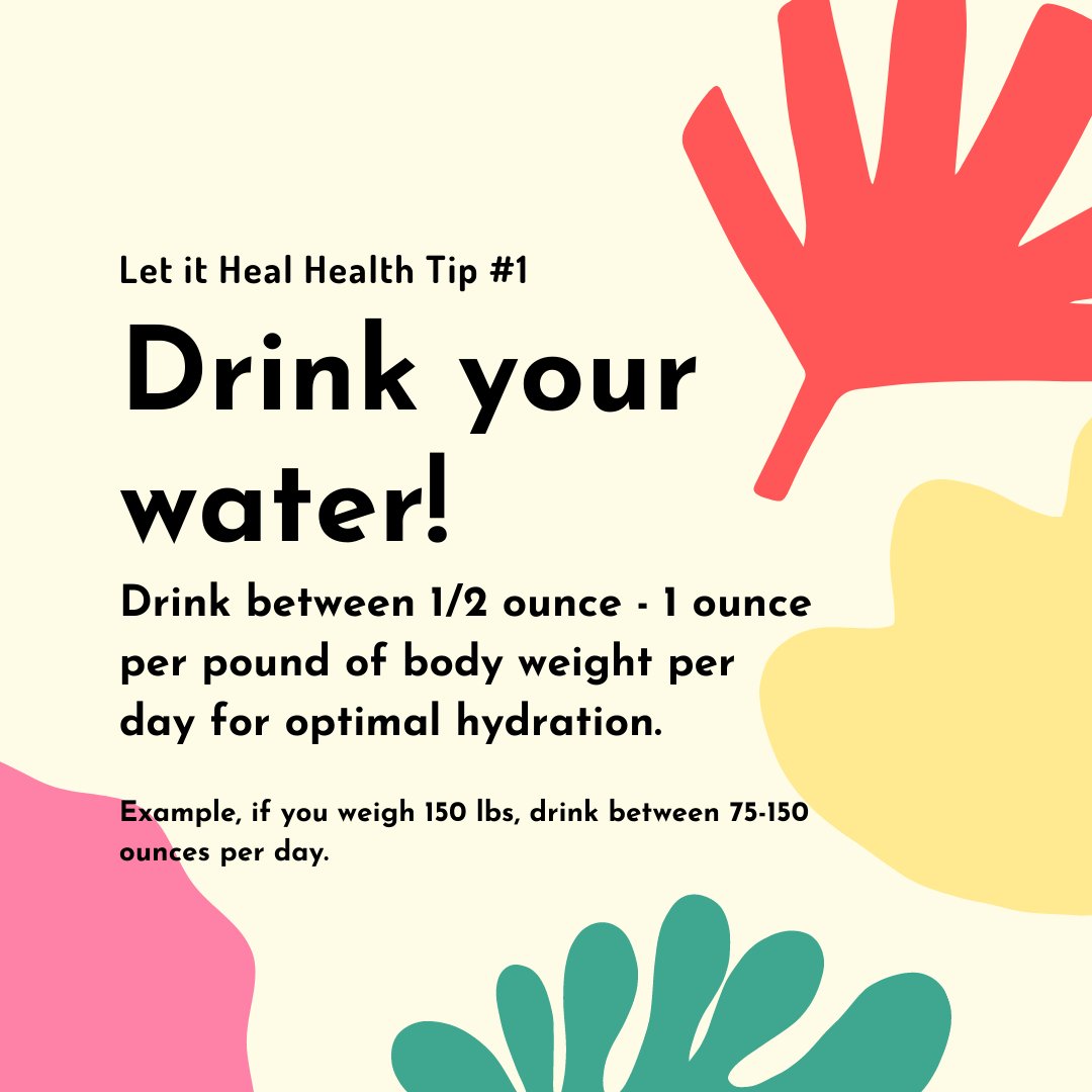 We'll be sharing health tips every Sunday to help you start living a healthier life! Try incorporating them into your week and share them with friends!
#dtburlon #letitheal #bowen #health #healthtip #water #villagesquare #detox https://t.co/KwiYKMtUeb