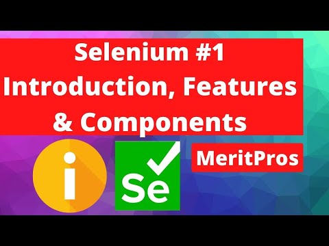 MeritPros's tweet image. 🔥 Selenium Introduction, Features, And Components - Selenium Tutorial #1 🔥
🏆📺Watch The Video Here:youtu.be/GiZty-uYgU0 📺🏆
#Selenium4Features #SeleniumWebDriverTutorial #SeleniumIDE #SeleniumRC #SeleniumGrid #SeleniumCourse #MeritPros #MeritProsCourses