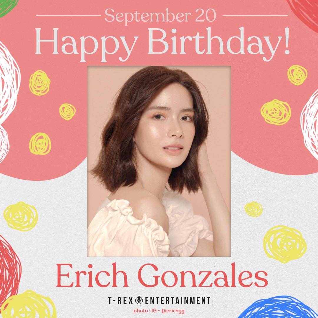 Happy 30th birthday, Erich Gonzales! All the love! Trivia: Her birth name is Erika Chryselle Gonzales Gancayco. 