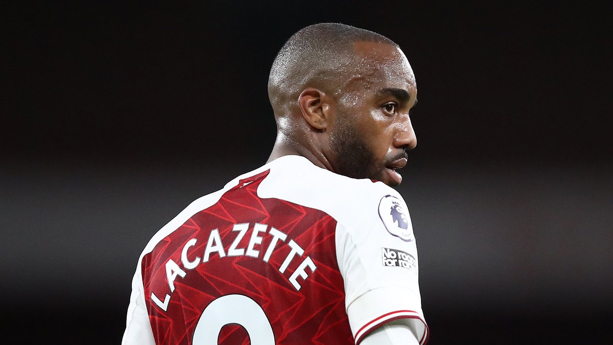 Arsenal's tweet photo. 🤩 He's our Frenchman, he's our No 9...

Two in two for @LacazetteAlex 🔥 https://t.co/Ep2N6i5ufd