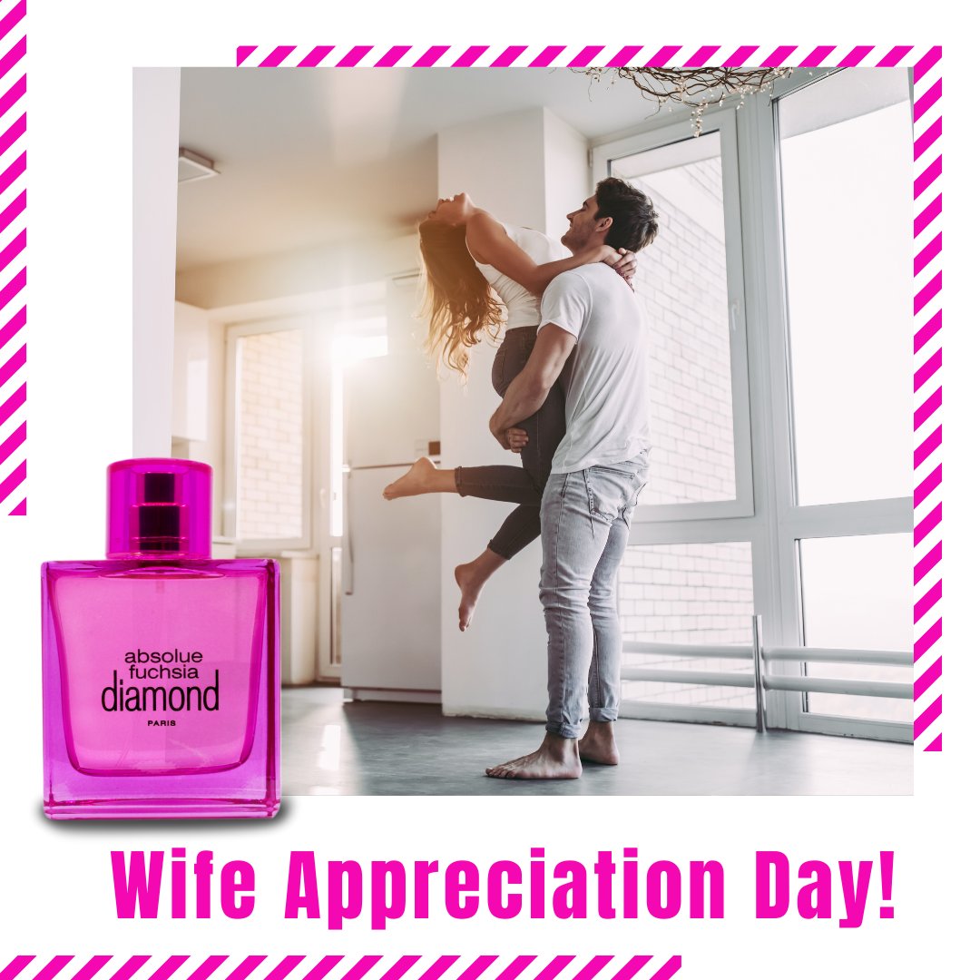 AbsolueDiamond's tweet photo. Happy wife appreciation day! 💟👫👰
-
-
#Absoluediamondparfums #wifeappreciationday #parfumerie #womenempowerment #womensfashion #perfumephoto #parfumbranded #aroma #instacosmetics #wife https://t.co/HFHlpC5vrT