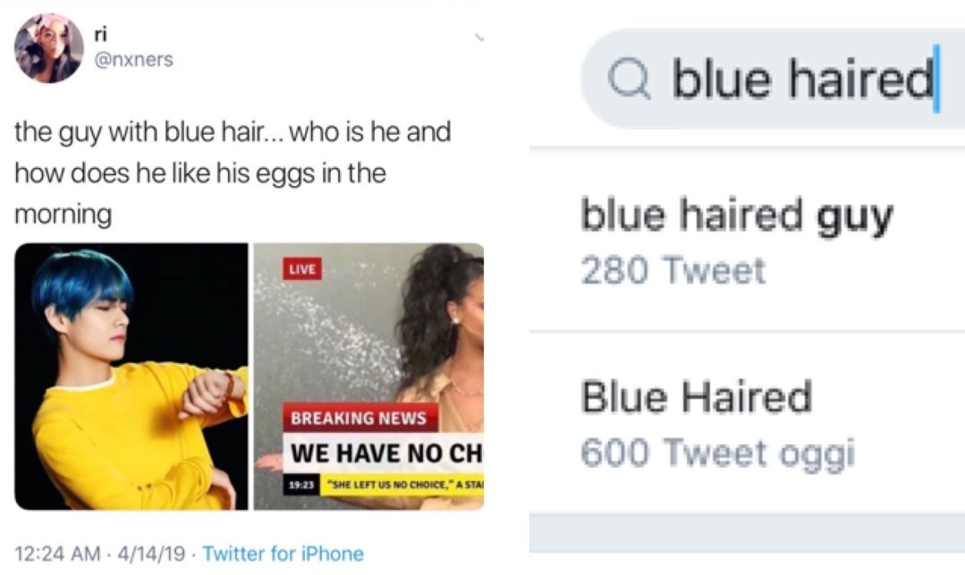 SNL "guy with blue hair"