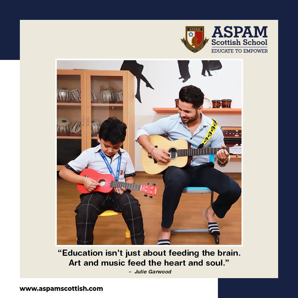 AspamSchool's tweet photo. Learning music can enhance the skills needed for education and social interaction.
It helps children learn to concentrate, develop patience, become disciplined, and improve memory.
#ASPAMScottish #ASPAMScottishSchool #noida #homeschooling #bestschoolinnoida #learning #education https://t.co/XQaEWho8Uu