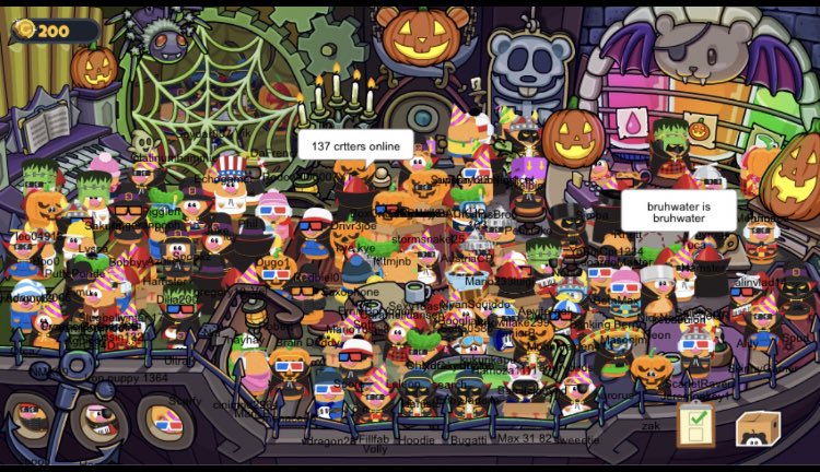 SpudderBC's tweet image. Halloween season is upon us! Here are some of many Pictures taken from last years party (my overall favourite) milestones were hit and memories were made! Let’s go #Halloween2020 🎃🎃 @rocketsnail @BoxCrittersLive